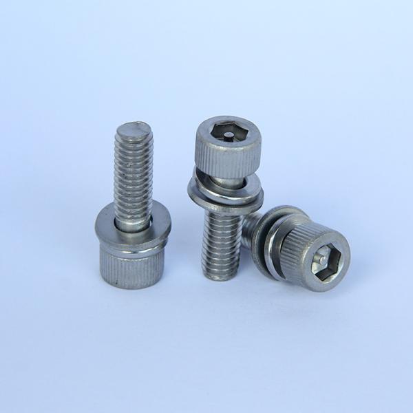 Quality Hex Head Stainless Steel Security Screws M6x20 ISO9001 Approved Pin In Hex Screw for sale