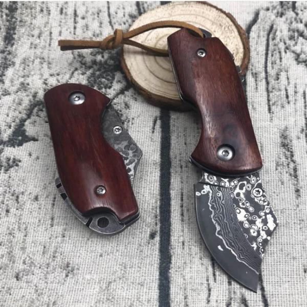Quality Small Folding Pocket Survival Camping Knife CNC Assembly for sale