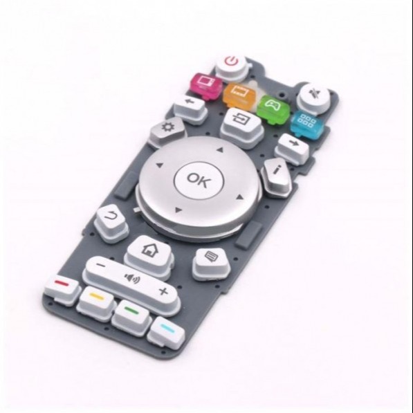 Quality Remote Control 30 To 80 Shore A Custom Silicone Rubber Keypads for sale