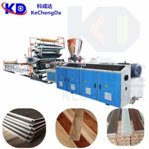 Quality SJSZ92 Tile PVC Panel Production Line Spc Vinyl Extrusion Machines 350  - 450kg/H for sale