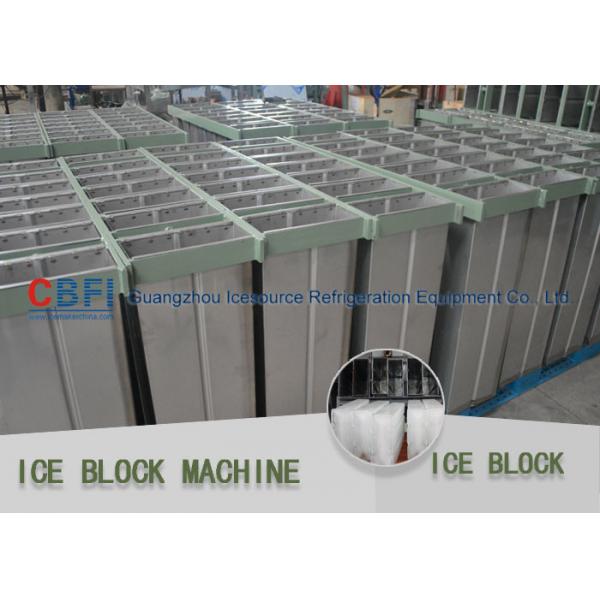 Quality Medium Scale Ice Block Making Machine Water Cooling 1000kg - 100000 Kg Capacity for sale