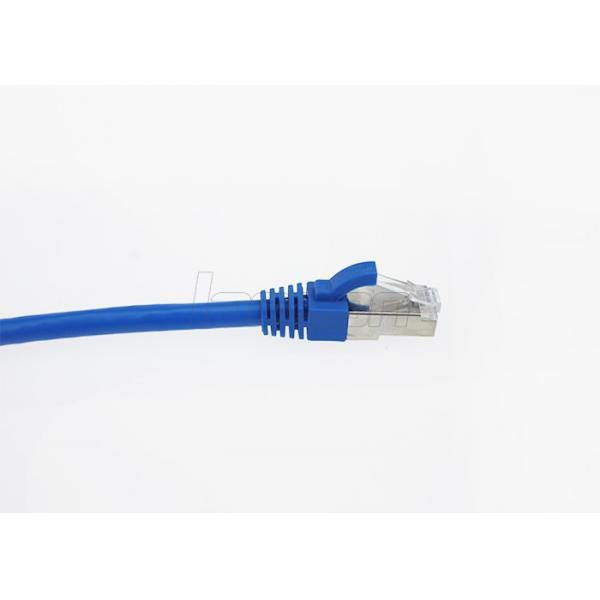 Quality 26 AWG Bare Copper Cat5e Rj45 Patch Cable Custom Length For Telecommunication for sale