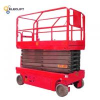 Quality Hydraulic Drive System Self Propelled Scissor Lifting Platform 1000Lbs for sale