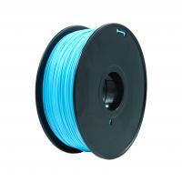 China 340m Length PLA 3D Printer Filament / Blue PLA Filament 1.75 Mm 1kg factory