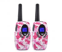 China Camo Two Way Radio Pink Color , Hands Free Two Way Radio Earpiece Supported factory