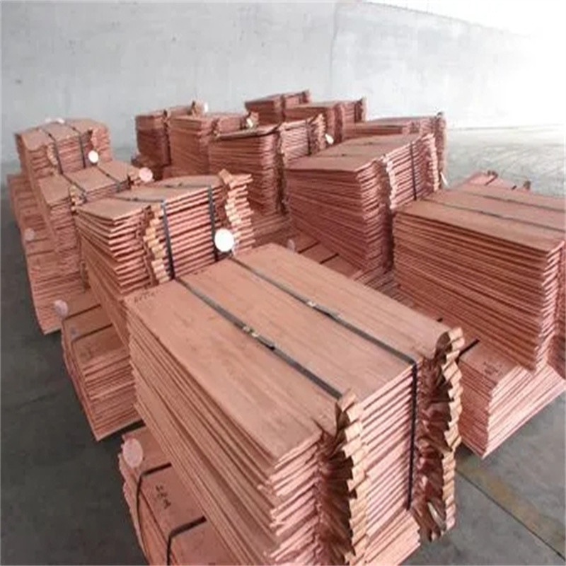 China Cathode T2 Grade Copper Metal Plate 2mm Thickness 1000mm*2000mm Size factory