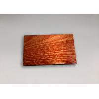 Quality Wood Finish Aluminium Profiles for sale