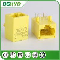 China Yellow Color 100 Base - TX Unshielded Rj45 Modular Jack DGKYD111B002IWB1D factory