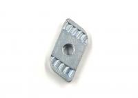 China Special Custom-made Galvanized Square Nuts Used with Channel Steel factory