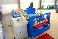 China Trapezoid Roofing Sheet Roll Forming Machine 12 month warranty factory