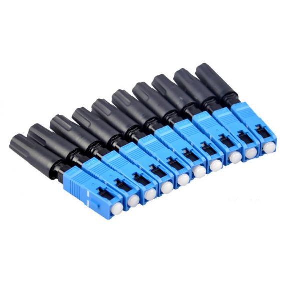 Quality OEM Fiber Optic Connector Embedded Singlemode 0.9 2.0 3.0mm Sc APC Quick Connector for sale