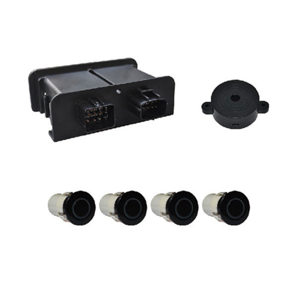 Quality Waterproof Universal Buzzer Parking Sensor , 4 Sensors 4m Heavy Duty Reverse Sensors for sale