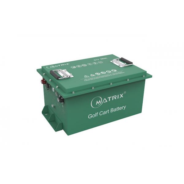 Quality 48V / 51V 56Ah Deep Cycle Lithium Ion Battery Golf Cart Lithium Rechargeable for sale
