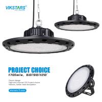 China 50w UFO High Bay Light For Warehouse 150lm/W 3000 4000 5000k Ip65 Waterproof for sale