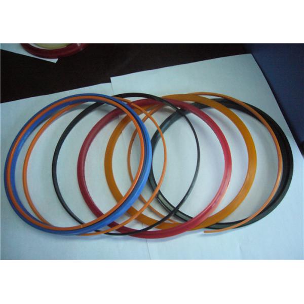 Quality Multi Color Hydraulic Cylinder Oil Seal , High Presses Pneumatic Rubber Seals for sale