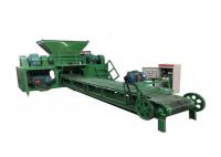China 2.5t/H Scrap Tire Paper Pallets Double Shaft Shredder factory