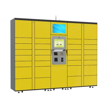 Quality 15 inch Touch Screen Parcel Delivery Lockers , Computer System Parcel Locker for sale