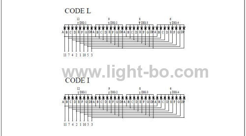 4 digit 0.56 inch ultra bright White Common Anode 7 Segment LED Display