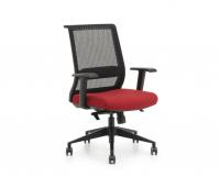 China Adjustable Swivel Mesh Office Chairs , Meeting Room Sliding High Back Executive Chairs factory