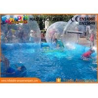 China Large Inflatable Water Pools , Inflatable Swimming Pool With Ball factory