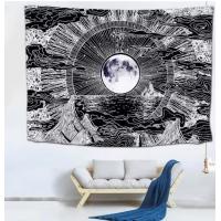 China 1500MMx1000MM Sun Decorative Painting Tapestry for Bedside Background Wall Decoration factory