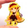 China Non Clear Anime Acrylic Charms Plastic Shaker Logo Customized factory