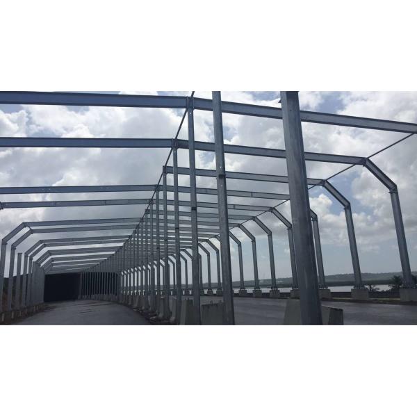 Quality Heavy Structural Steel Frame Construction Building Engineering Railway Steel Structure for sale
