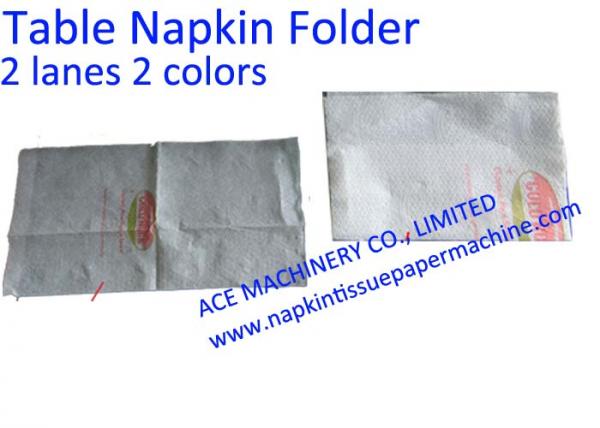 Table Napkin machine two colors