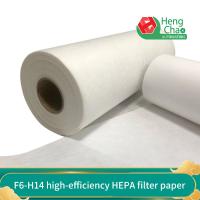 China PM2.5 HEPA Filter Fabric Melt Blown Nonwoven Fabric White factory