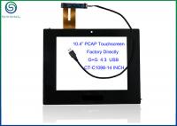 China 10.4 Inch USB Projected Capacitive Touch Screen With Controller For Touch Industrial Device factory