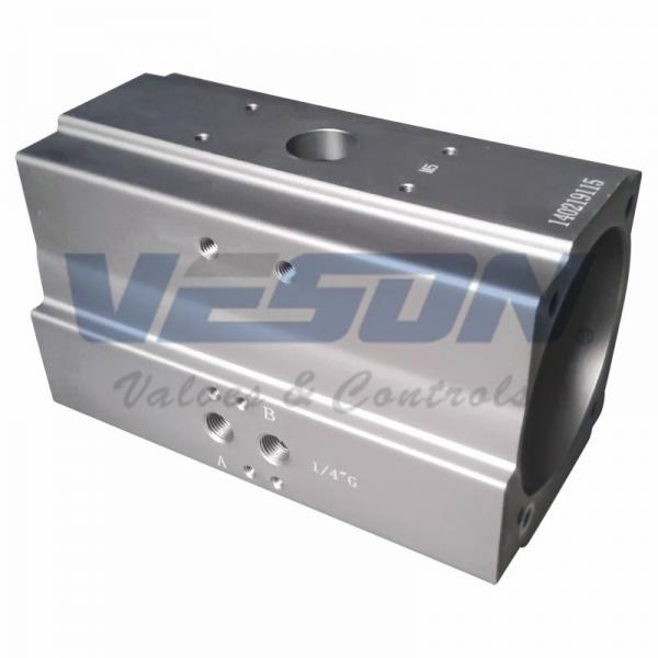 Quality Air Quarter Turn Pneumatic Air Actuator ISO5211/DIN3337 3 Position Part Turn for sale