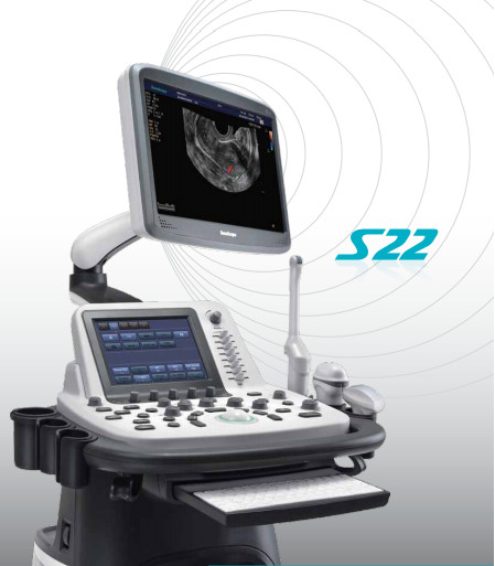 Quality 4D Trolley Color Doppler SonoScape Ultrasound Machine S22 for sale