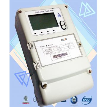 Quality 4 Programmed Channel Three Phase Kwh Meter 8 Digits Amr Electric Meter for sale