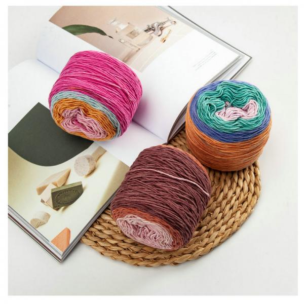 Quality Chunky Cotton Wool Blend Yarn Anti Bacteria Lightweight For Hand Knitting for sale