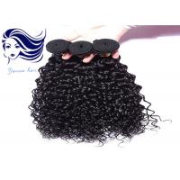 Quality Tangle Free Weave Human Hair / Brazilian Weaves Hair Extensions Double Weft for sale