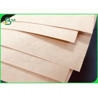Quality High Tear Resistance Brown Sack Kraft Paper 90GSM For Bags Making for sale