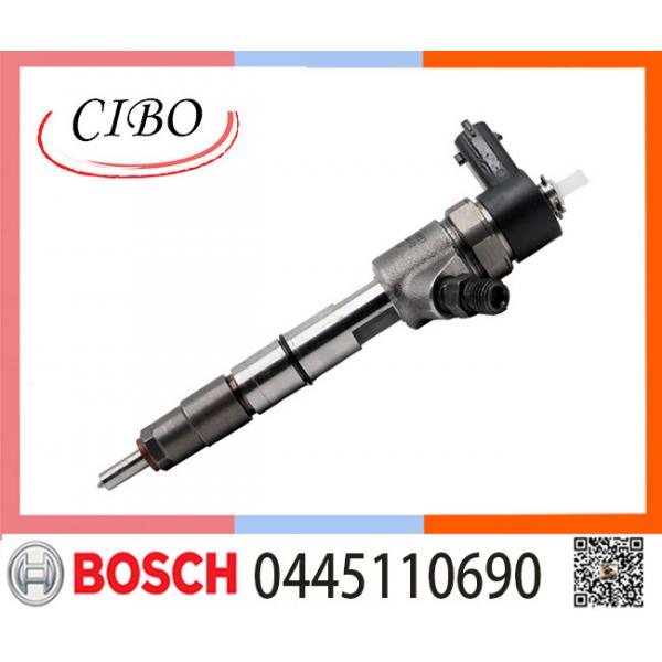 Quality Diesel Engine Parts Fuel Injector 0445110690 With Nozzle DLLA146P2487 for sale