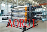 China Twin Screw PVC Plastic Sheet Extruder , Food Package Plastic Sheet Extrusion Machine factory
