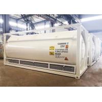 Quality 21000L Cryogenic Tank Container Q345R ISO Tank 40 Feet For Hydrogen for sale