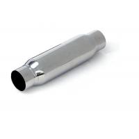 Quality 2.5" Inlet Round 14" Stainless Steel Exhaust Resonator for sale
