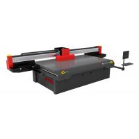 Quality 1440 DPI UV Flatbed Printer , Ricoh Gen5 Heads Rigid UV Printing Machine for sale
