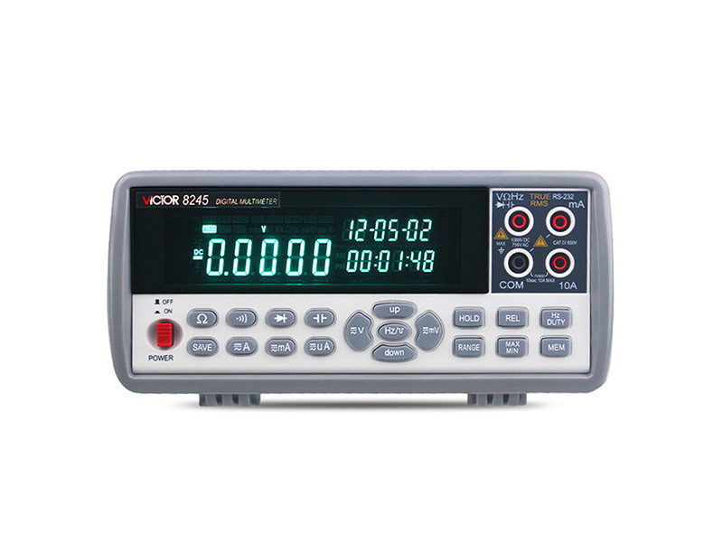 China Automatic Bench Type Digital Multimeter polarity test With Clock Display for sale