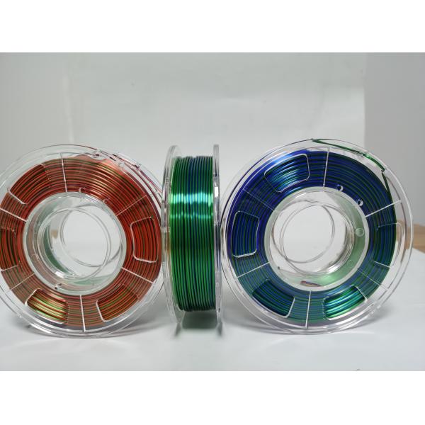 Quality Pla Silk Tripe Color Dual Color Filament Most Popular Products for sale