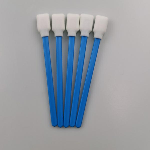 Quality Rectangle Square Pointy Foam Tip Swabs For Printer Electronics Cleaning for sale