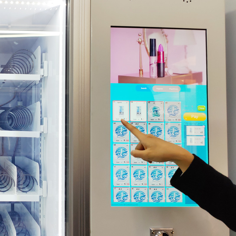 China Automatic Self-Service Vending Machine Drinks And Snacks factory