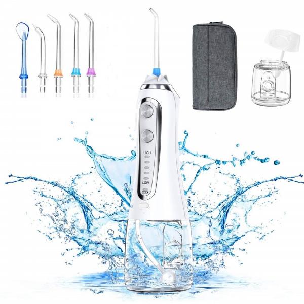 Quality Handheld Dental SPA Oral Irrigator Waterproof IPX7 Cordless With 5 Modes for sale
