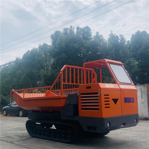 Quality Garden Self Loading Mini Dumper Crawler Type With Lift Container for sale