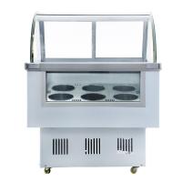 china Glass Door Preservation Table Stainless Steel Refrigeration Facilities 1.8m
