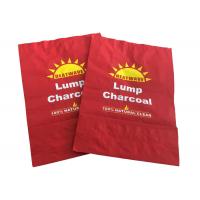 China Briquette BBQ Charcoal Bag 5kg Brown Packaging Bag Kraft Paper Material factory