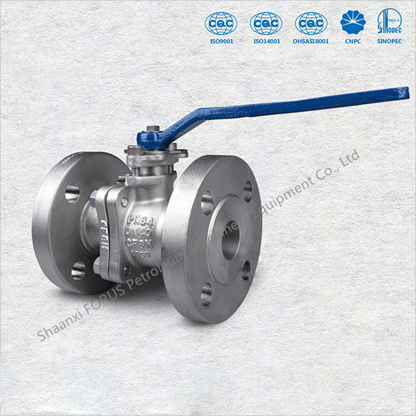 Quality Cast Floating Ball Valve Flanged / Butt Welded Ends Anti Blow Out Stem for sale